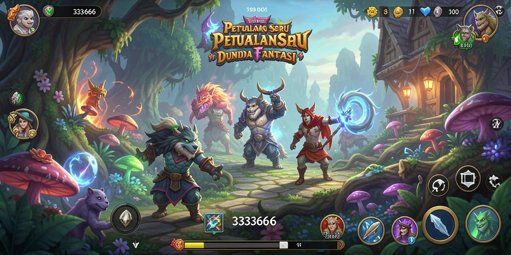 Tampilan gameplay <strong>333666</strong> yang memukau dengan petualangan menanti.