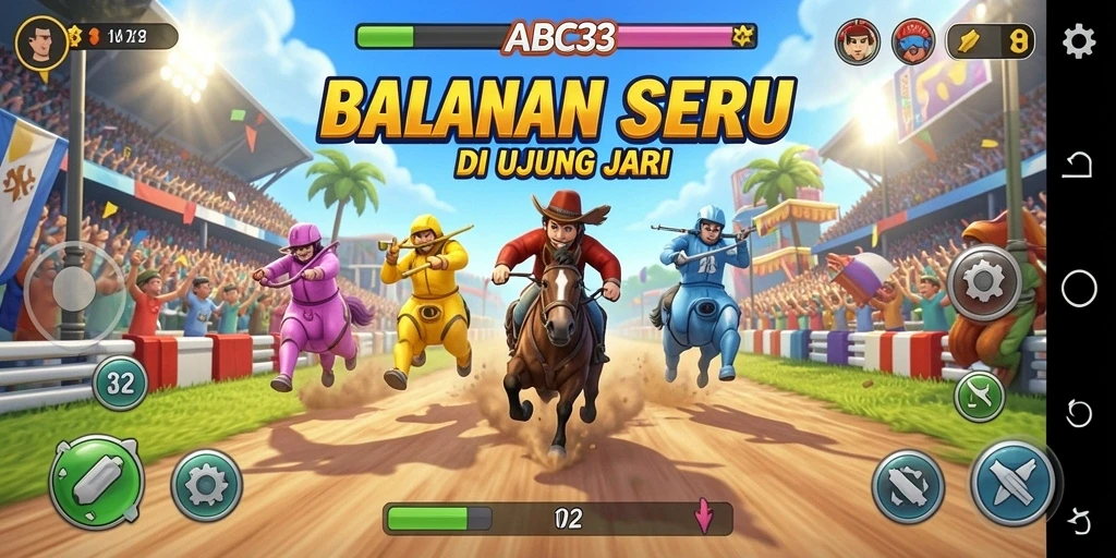Gameplay Racing yang seru dan kompetitif di ABC33.