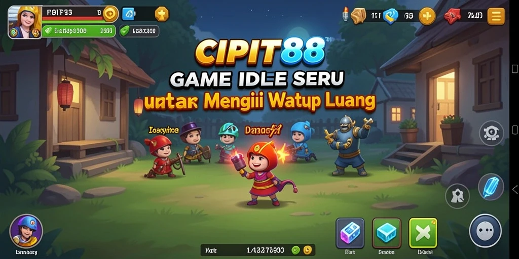 Tampilan gameplay CIPIT88 yang menarik dan penuh warna.