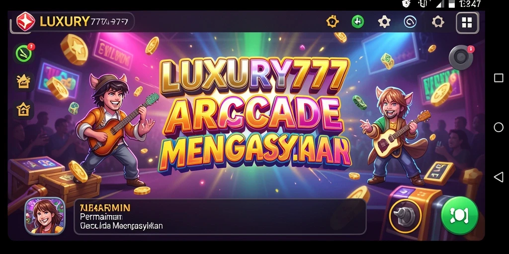 Tangkapan layar LUXURY777 menampilkan aksi seru dalam permainan Arcade.