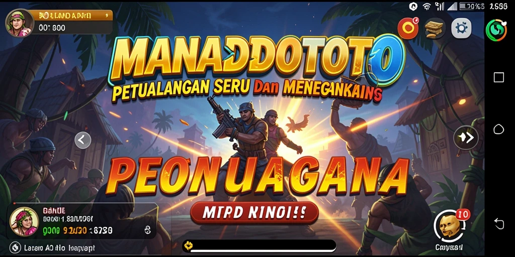 Tampilan gameplay seru di MANADOTOTO dengan pemandangan yang menakjubkan.