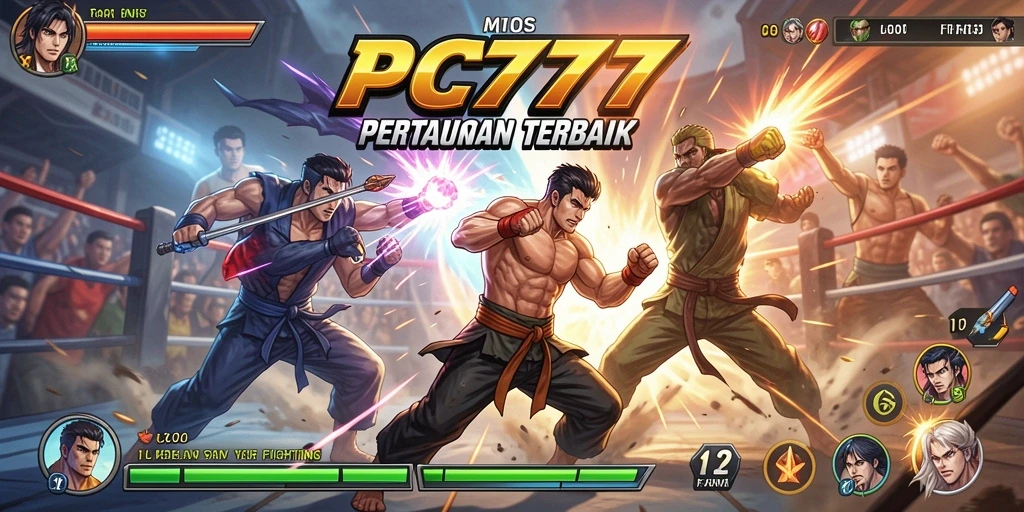 Tampilan menarik dari gameplay seru PC777 dalam pertempuran Fighting.