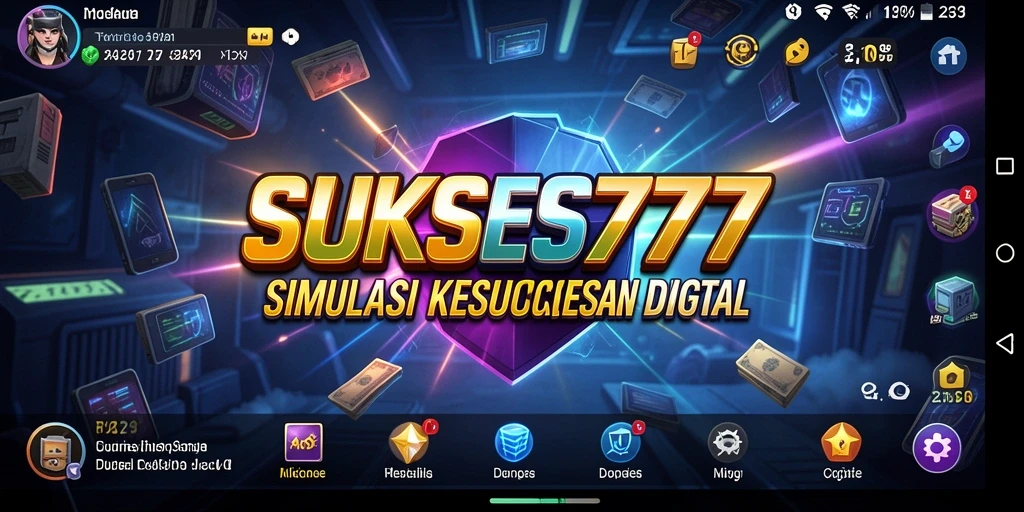Tampilan gameplay menarik dari SUKSES777 dengan lingkungan yang realistis.