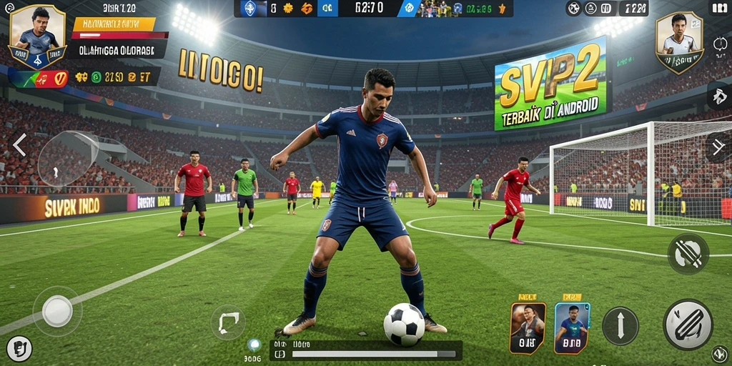 Tampilan gameplay <strong>SVIP2</strong> yang menarik dan menegangkan saat pertandingan.